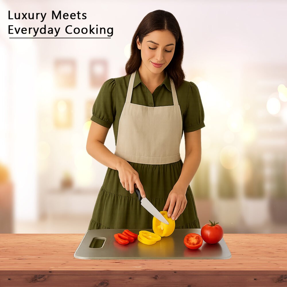 stainless steel choping board - Image 9