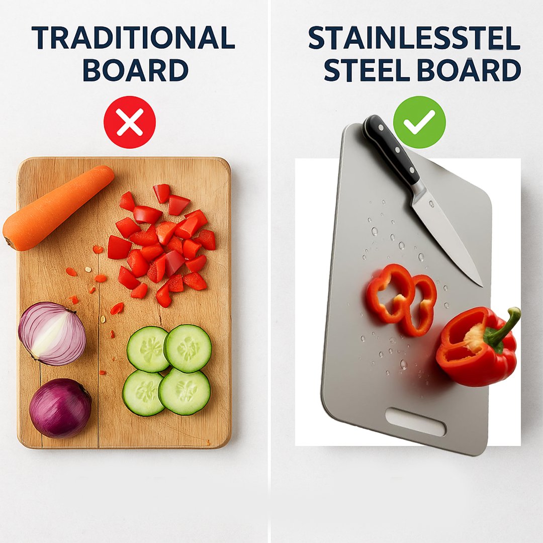 stainless steel choping board - Image 8