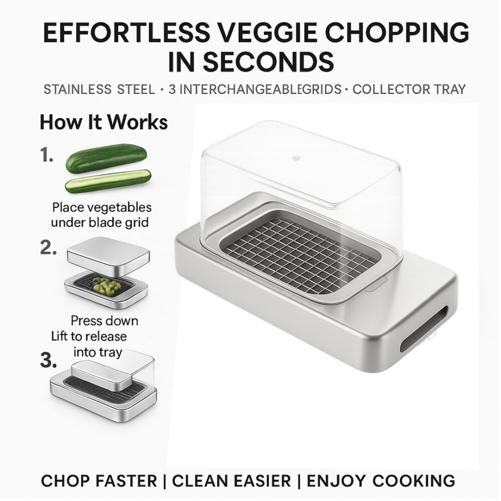 stainless steel vegetable and fruits cutter - Image 2