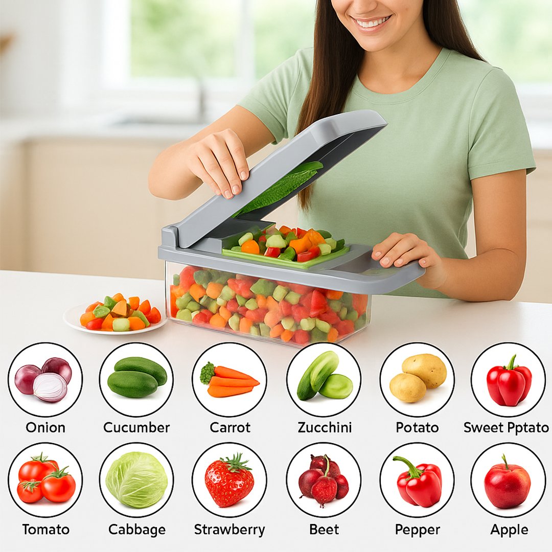 stainless steel vegetable and fruits cutter - Image 4